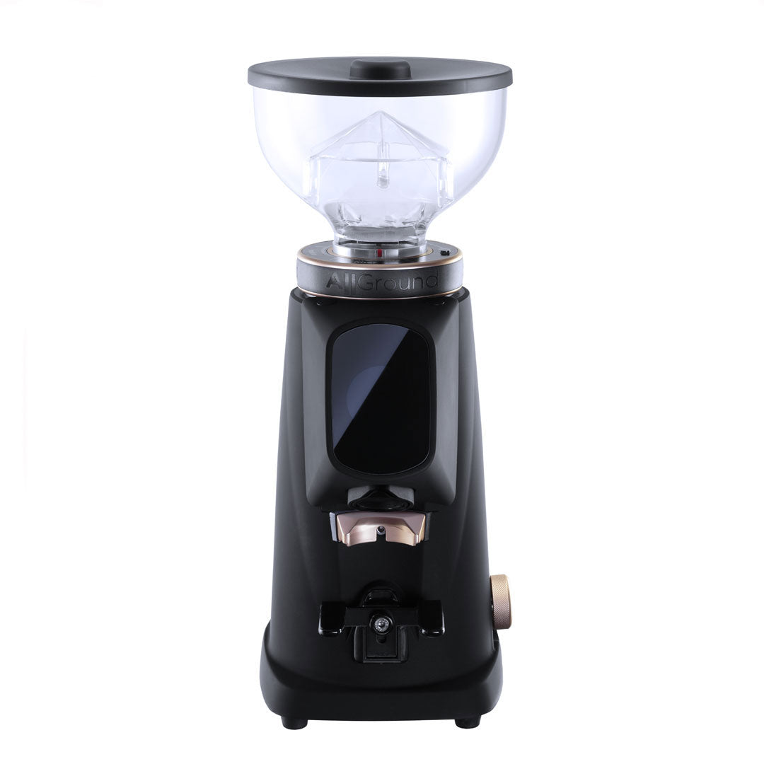 Fiorenzato AllGround All Purpose Home Coffee Grinder - Black w/ Rose Gold