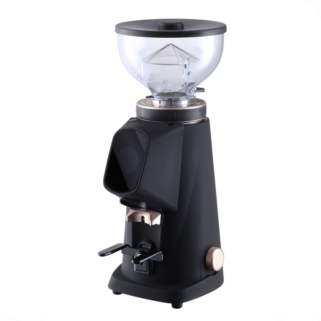 Fiorenzato AllGround All Purpose Home Coffee Grinder - Black w/ Rose Gold