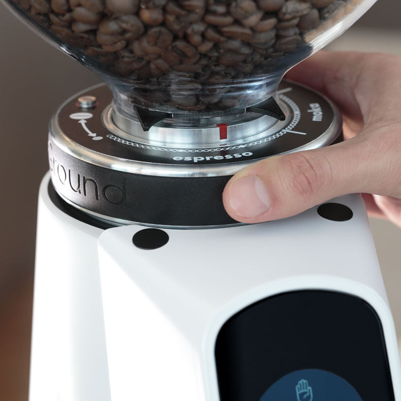 Fiorenzato AllGround All Purpose Home Coffee Grinder - White Matte