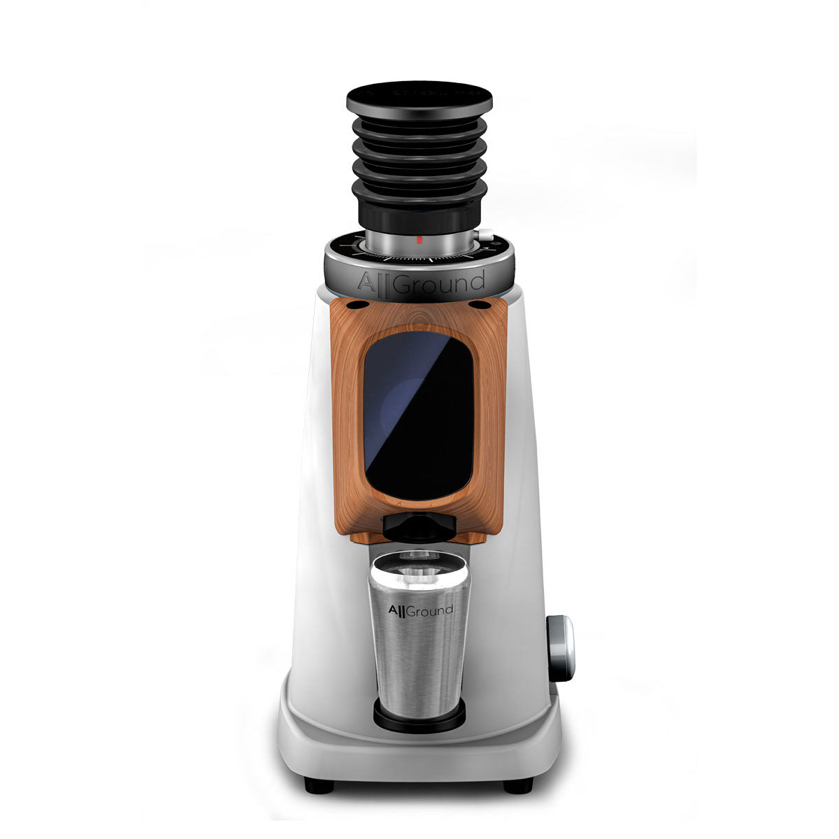 Fiorenzato AllGround ProBrew Filter Coffee Grinder - White w/ Wood