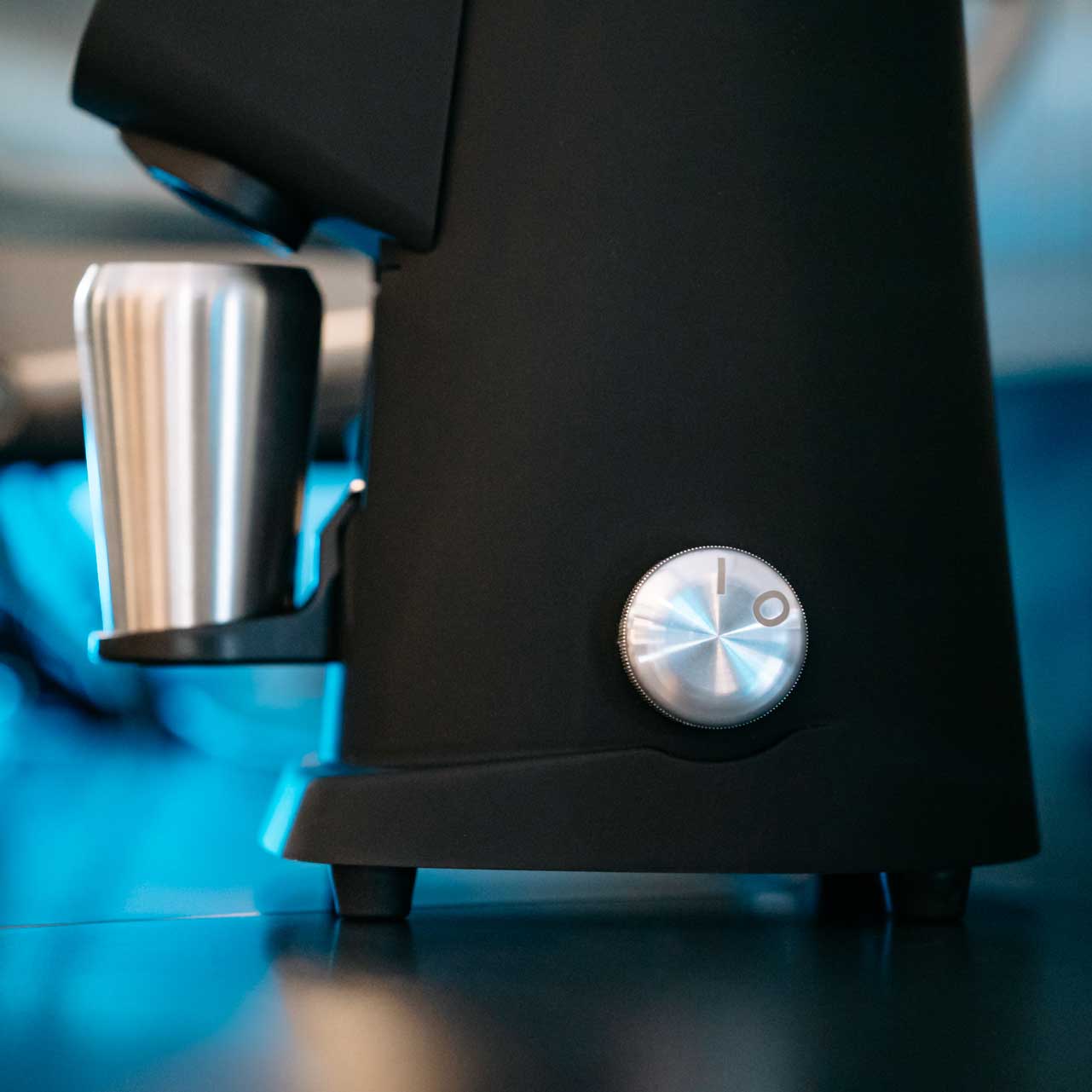 Fiorenzato AllGround ProBrew Filter Coffee Grinder - Black w/ Rose Gold