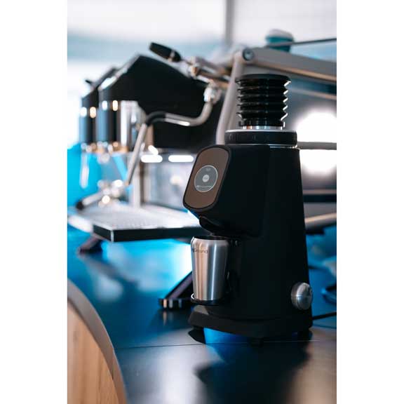 Fiorenzato AllGround ProBrew Filter Coffee Grinder - Black w/ Rose Gold
