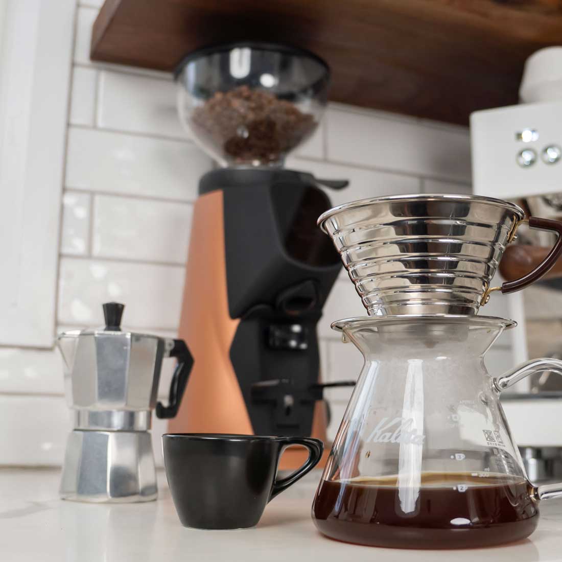 Fiorenzato AllGround Sense All Purpose Home Coffee Grinder - White